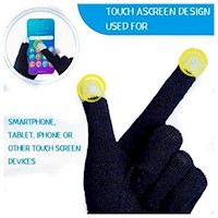 Guantes Lana Touch Táctiles Smartphone y Tablet Colores